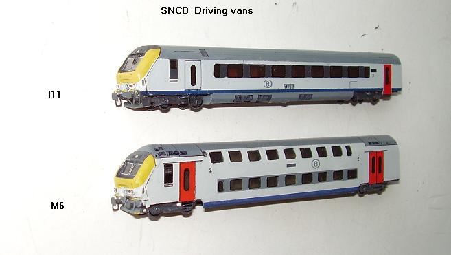 SNCB driving vans: I11,  M6