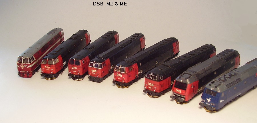 DSB: modern mainline diesels