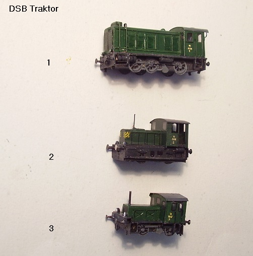 DSB Traktor 1, 2 och 3