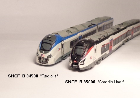 SNCF B 84500,  SNCF B 85000