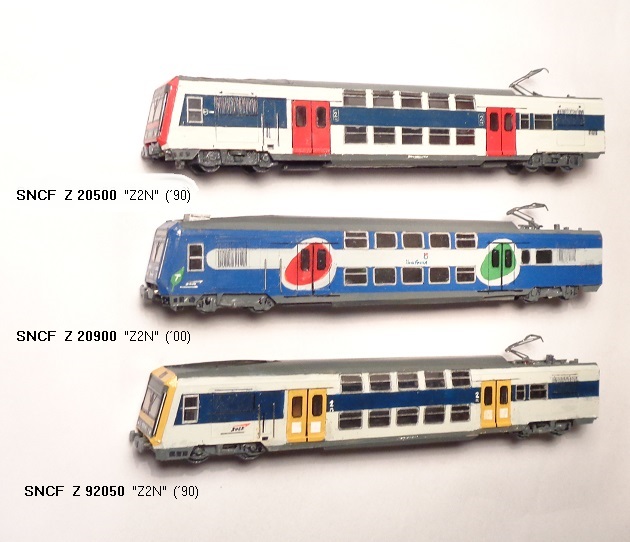 SNCF Z 20500,  SNCF Z 20900,  SNCF Z 92050