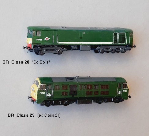 BR Class 28 (`Co-Bo´s´ ),  BR Class 29 (ex Class 21)