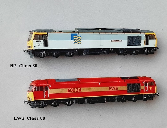 BR Class 60,  EWS Class 60