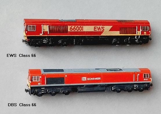 EWS Class 66,  DBS Class 66