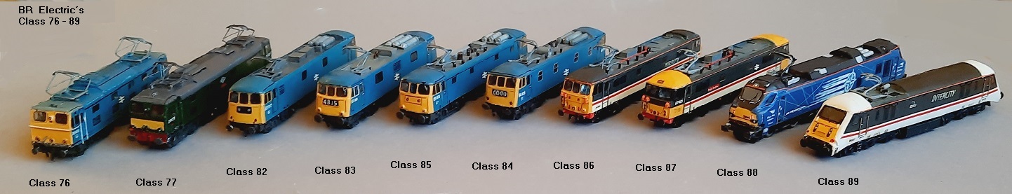 BR Ellok, Class 76 - Class 89