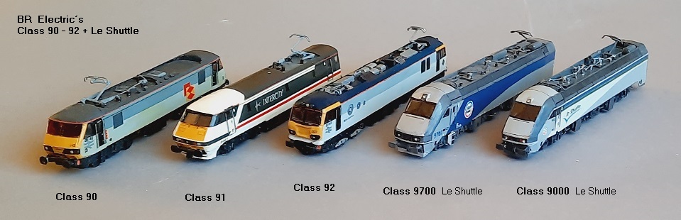 BR Ellok, Class 90 - Le Shuttle Class 9700