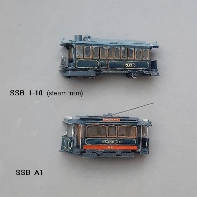 SSB 1-10 (Steam tramn),   SSB A1