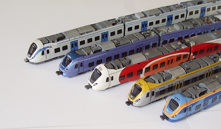 SL X60,    Skane X61,    Östgötatrafiken X61,    Västtåg X61,    Norrtåg X62