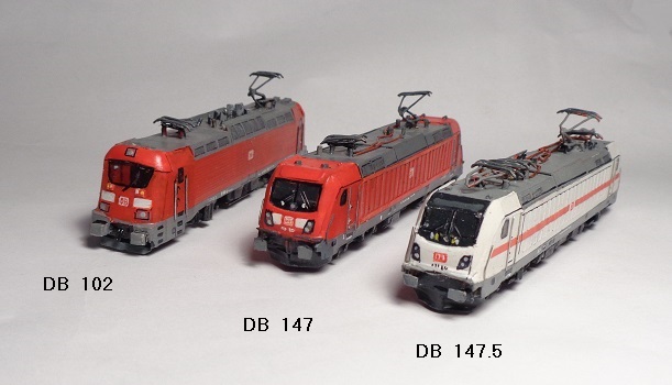 DB 102 (Skoda),  DB 147,  DB 147.5