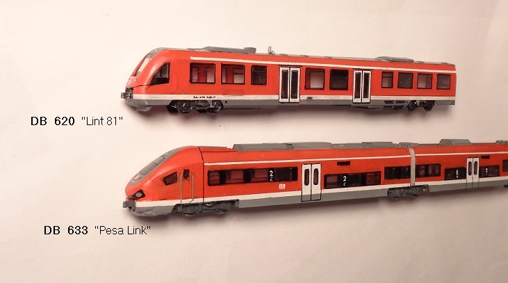 DB 620 (Lint 81),  DB 633 (Pesa Link)