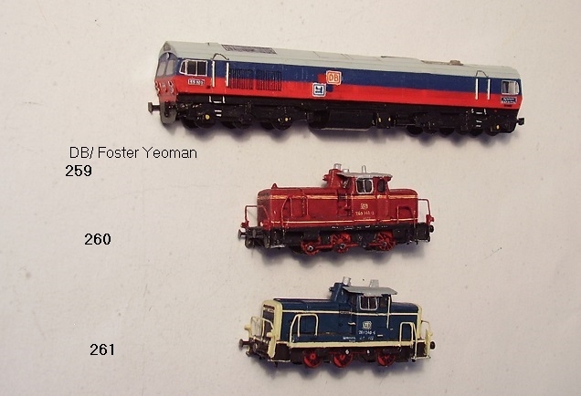 DB 259 (Foster Yeoman),  DB 260,  DB 261