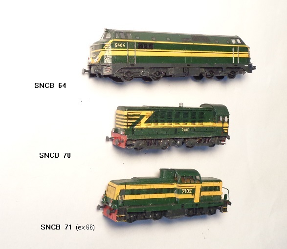 SNCB 64,   SNCB 70,   SNCB 71 (ex 66)