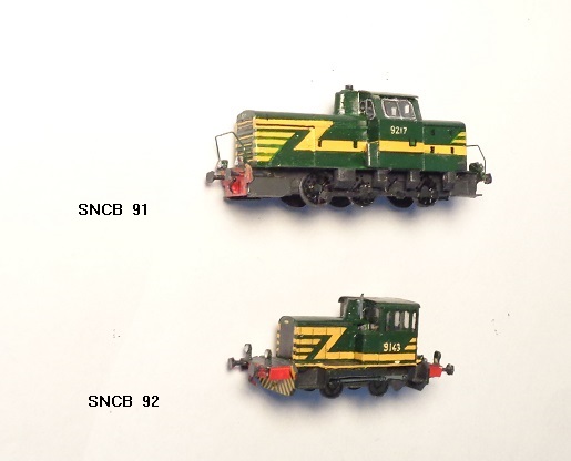 SNCB 91,   SNCB 92