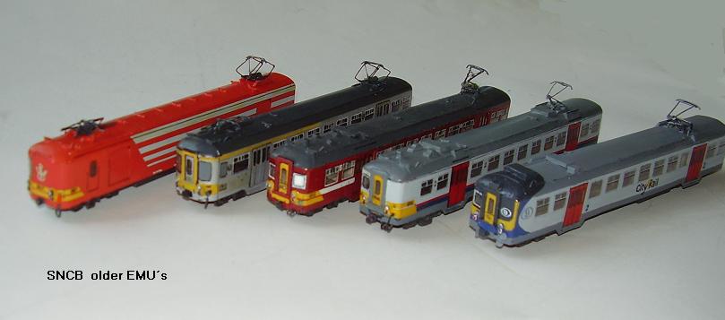 SNCB: äldre motorvagnar