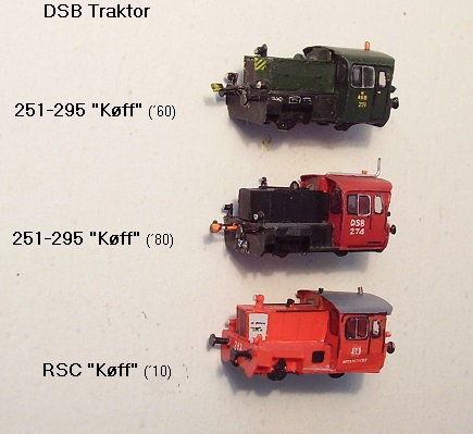 DSB Traktor 251-295 'Köff'