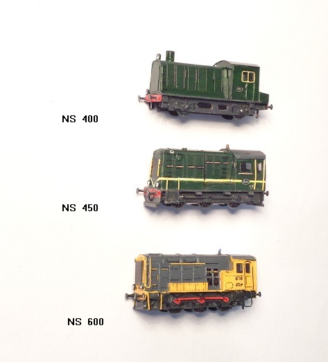 NS 400,   NS 450,   NS 600