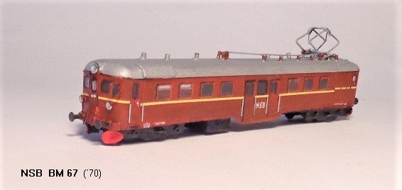 NSB  BM 67  (70-tal)