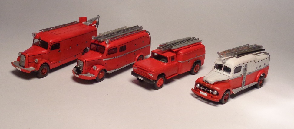 Oslo-brandbilar  (H0)