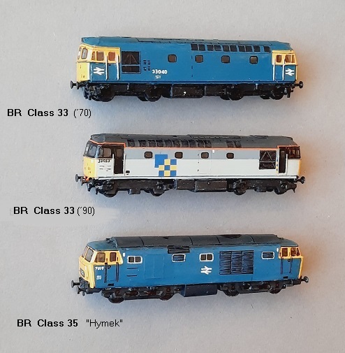BR Class 33,  BR Class 35 (`Hymek´)