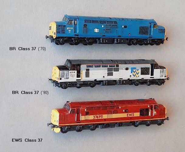BR Class 37,  EWS Class 37