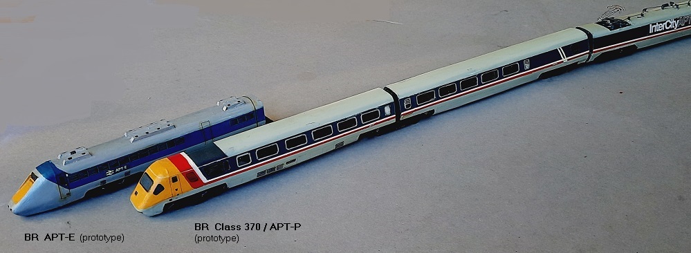 BR APT-E (prototyp) ,  BR Class 370/ APT-P (prototyp)