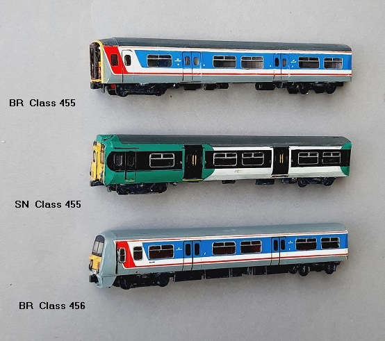 BR Class 455,  SN Class 455,   BR Class 456