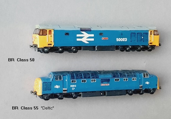 BR Class 50,  BR Class 55 (´Deltic´)