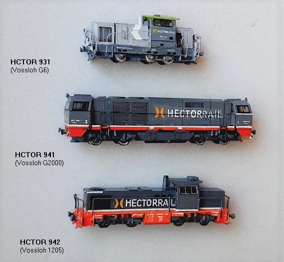 Hector Rail 931,   Hector Rail 941,   Hector Rail 942