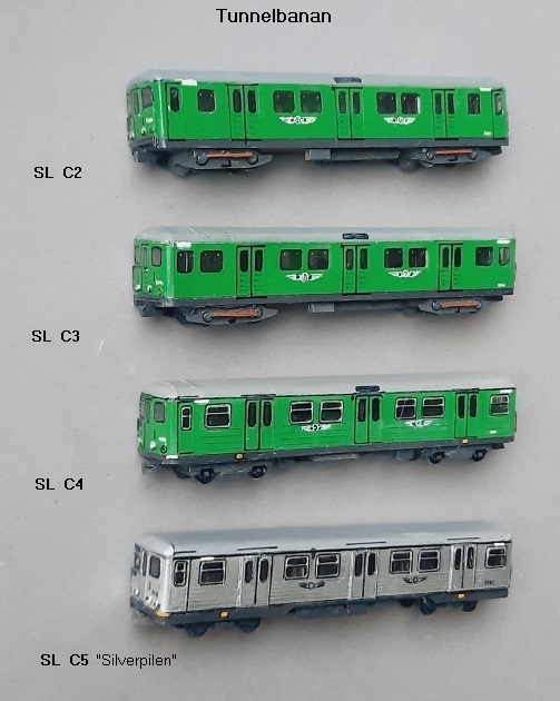 SL C2,   SL C3,   SL C4,   SL C5  (Tunnelbanan)