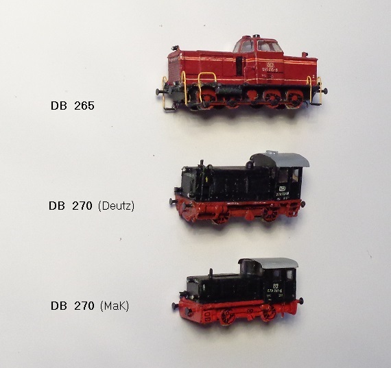 DB 265 (MaK),  DB 270