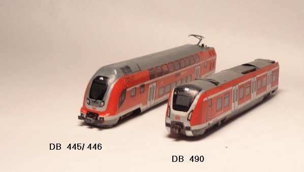 DB 445/ 446 (Twindexx Vario),  DB 490 (S-bahn Hamburg)
