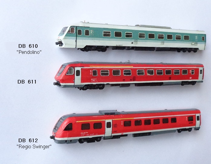 DB 610,  DB 611,  DB 612