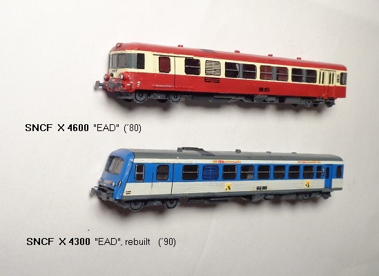 SNCF X 4300,  SNCF X 4600