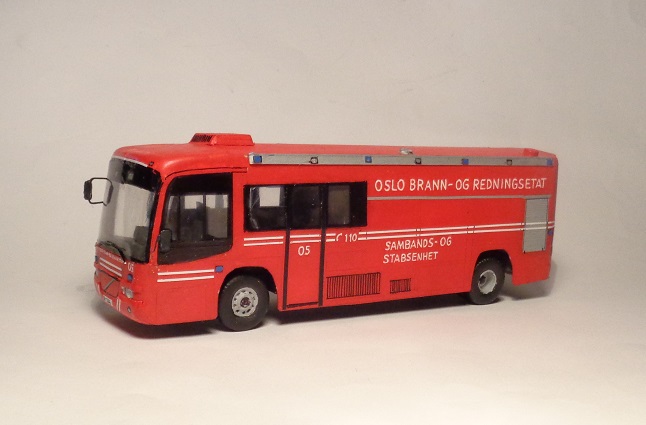 Feuerwehr bus 05/ Volvo  (1:50)