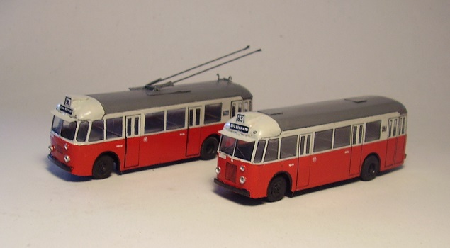 SS F3 (Trolleybus) + H8 (´Höghus´)