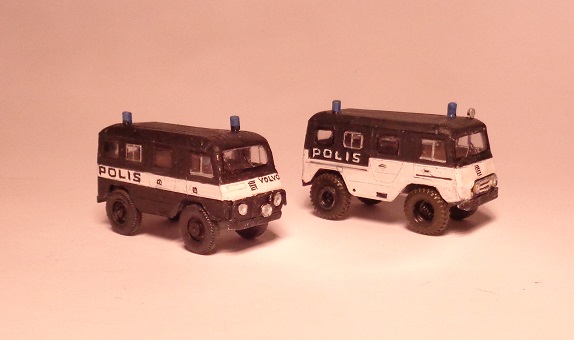Police truck, Volvo L3314 ´Valpen´