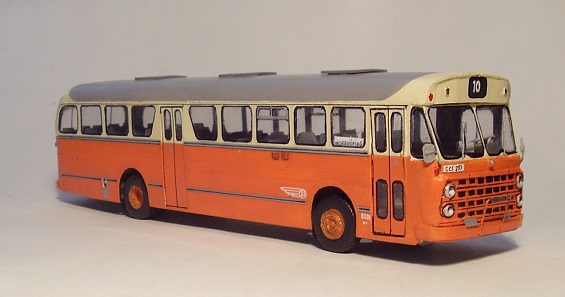 Maßtab 1:50:  SJ-bus Volvo/SKV   B 71518